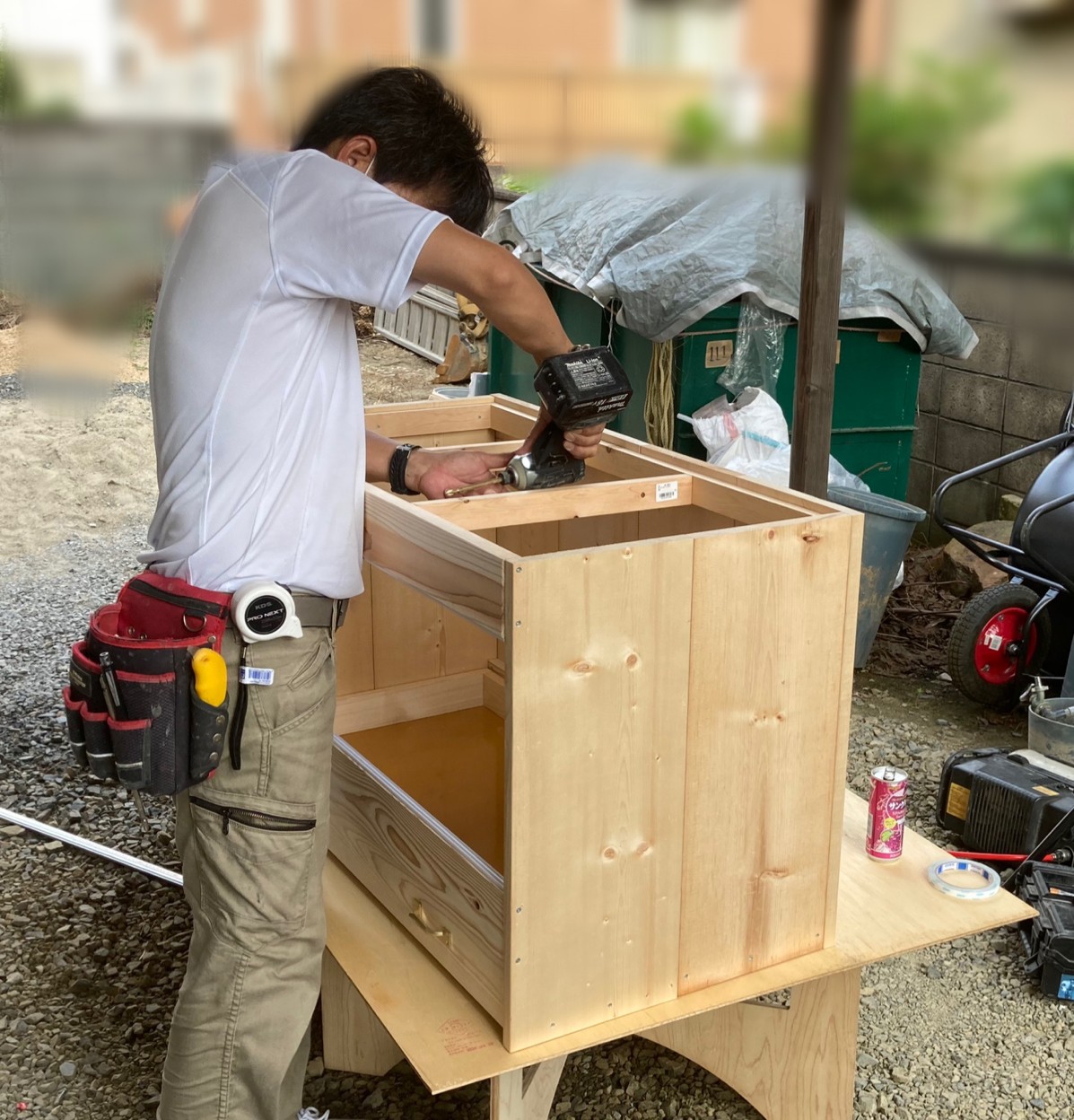 リクガメ　ケージ作成